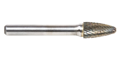 Forney - 60125 - 3/8 in. D X 2.5 in. L Tree Burr Tungsten Carbide 1 pc