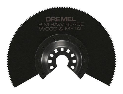 Dremel - MM452 - Multi-Max 3.375 in. X 3 in. L Bi-Metal Half-Moon Drywall Saw Blade 1 pk