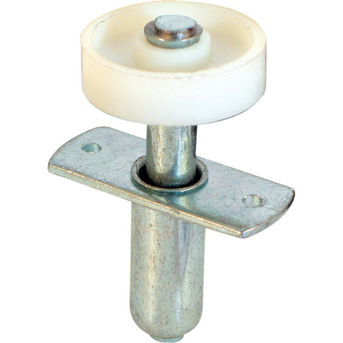 Prime-Line - N 6614 - Mill White Steel Guide Wheel 2 pc