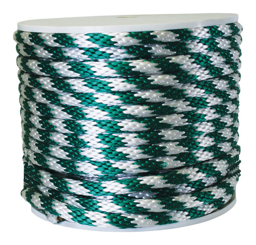 Koch - 5162045 - 5/8 in. D X 140 ft. L Green/White Solid Braided Poly Derby Rope