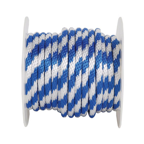 Koch - 5132045 - 5/8 in. D X 140 ft. L Blue/White Solid Braided Polypropylene Derby Rope