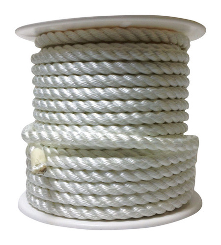 Wellington - 5212045 - 5/8 in. D X 140 ft. L White Twisted Nylon Rope