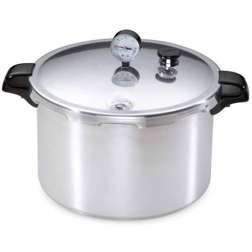 Presto - 01755 - Brushed Aluminum Pressure Cooker and Canner 16 qt