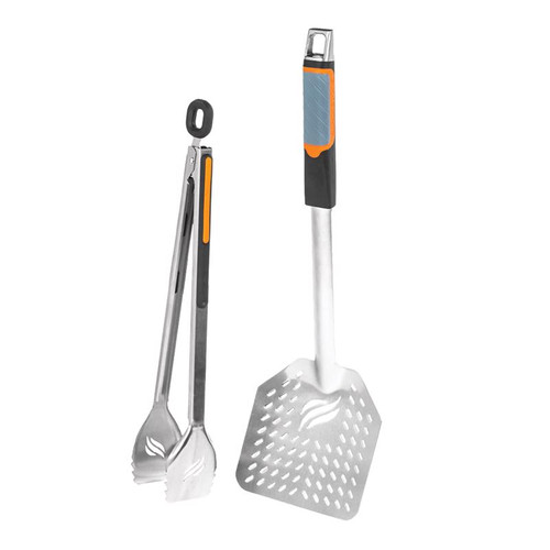 Blackstone - 5282 - Stainless Steel Black/Silver Grill Tool Set 2 pc
