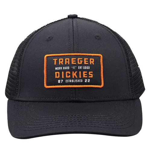 Dickies - TRG202BKAL - Traeger Trucker Hat Black One Size Fits Most