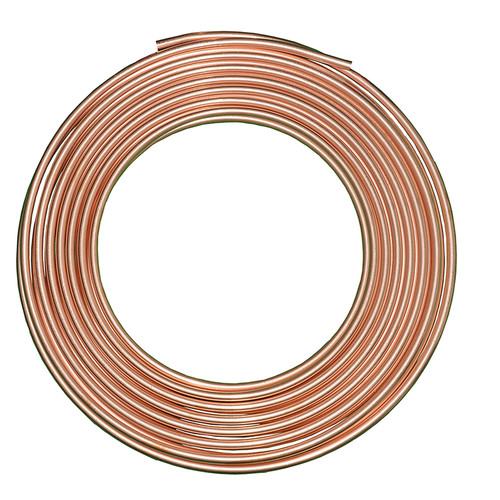 JMF Company - 6363202859802 - 1/8 in. D X 50 ft. L Copper Type Refer Tubing