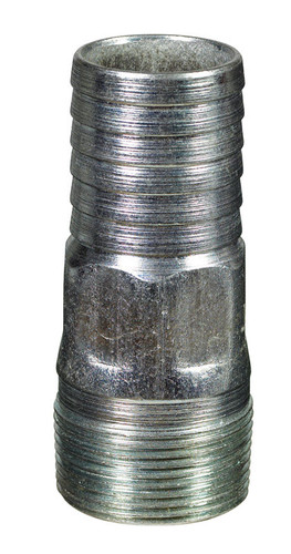 BK Products - FIMMA-114 - 1-1/4 in. Barb X 1-1/4 in. D MPT Galvanized Steel Adapter