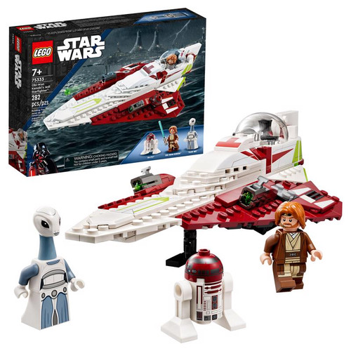 LEGO - 75333 - Star Wars Classic Jedi Starfighter Multicolored 282 pc