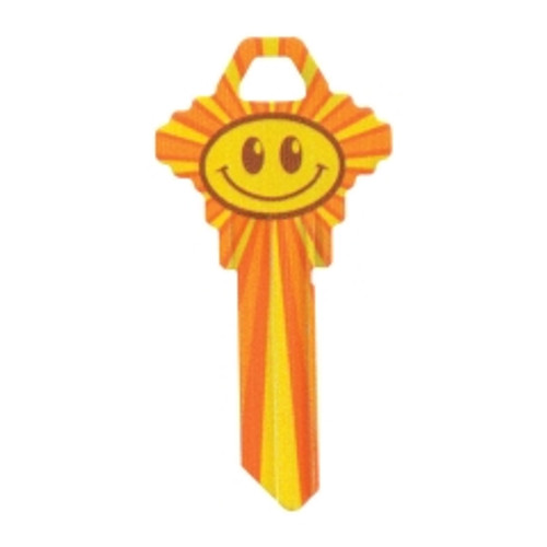 Hillman - 89919 - Wackey Smiley Face House/Office Universal Key Blank Single sided