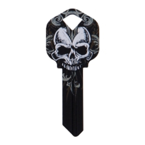 Hillman - 89036 - Wackey Skull House/Office Universal Key Blank Single sided
