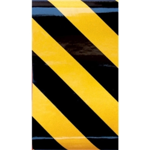 Hillman - 840378 - 24 in. Black/Yellow 24 in. L x 2 in. W Reflective Safety Tape - 1/Pack