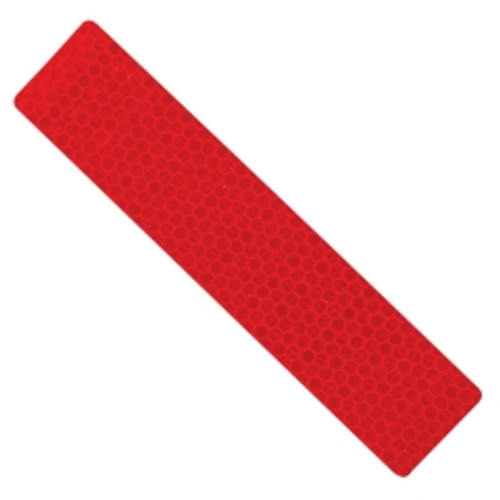 Hillman - 847335 - 3 in. W x 24 in. L Rectangle Red Reflective Safety Tape - 1/Pack