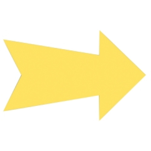 Hillman - 843365 - English Yellow Arrow Sign 6 in. H x 24 in. W