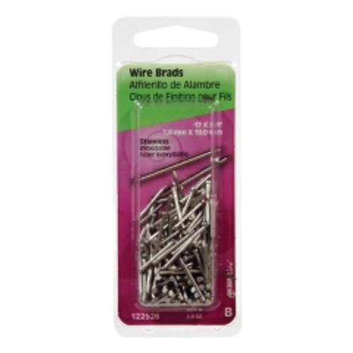 Hillman - 122526 - 17 Ga. x 3/4 in. L Stainless Steel Brad Nails - 1/Pack 2 oz.