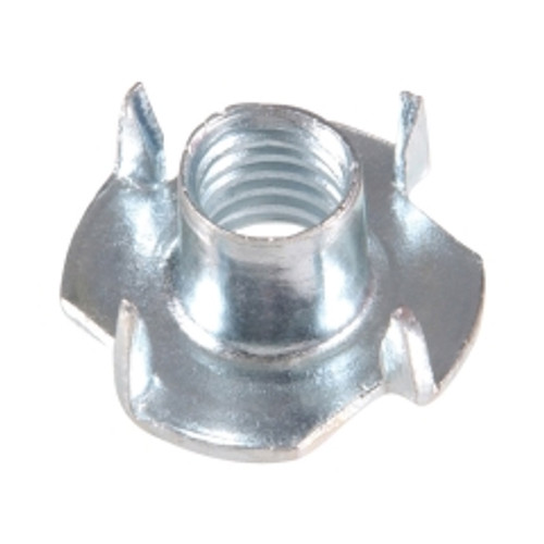 Hillman - 180297 - 1/4 in. Zinc-Plated Steel SAE Tee Nut - 100/Pack