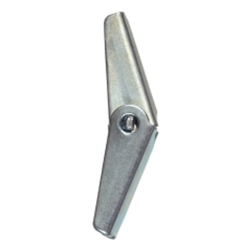 Hillman - 370120 - 1/4 inch in. Dia. x 1/4 in. L Round Zinc-Plated Steel Toggle Wing - 100/Pack