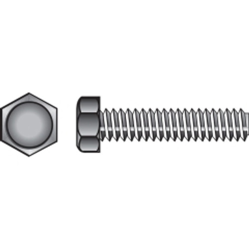 Hillman - 221028 - 3/8 in. Dia. x 3-1/2 in. L Zinc Plated Steel Hex Tap Bolt - 50/Pack