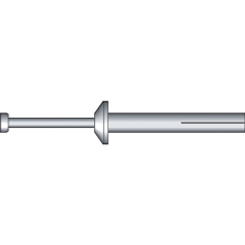 Hillman - 41431 - 1/4 in. Dia. x 1-1/4 in. L Zinc Round Head Hammer Drive Anchor - 12/Pack