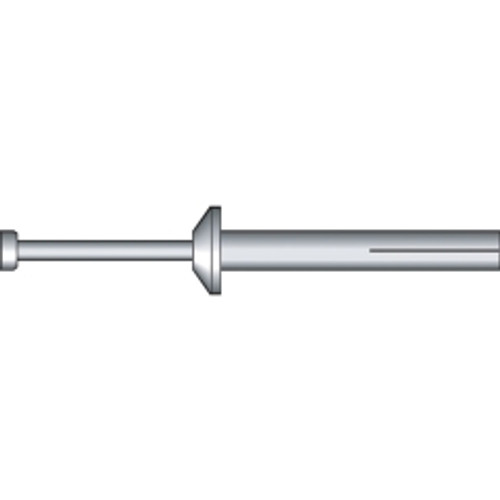 Hillman - 9406 - 1/4 in. Dia. x 2 in. L Zinc Round Head Hammer Drive Anchor - 2/Pack