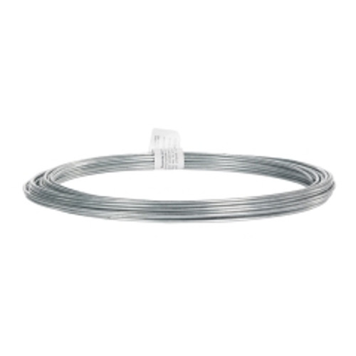 Hillman - 123184 - 0.101 - 0.106 in. Dia. x 50 ft. L Galvanized Steel 12 Ga. Wire