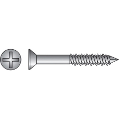 Hillman - 375303 - Tapper Steel Flat Head Concrete Screw Anchor - 100/Pack