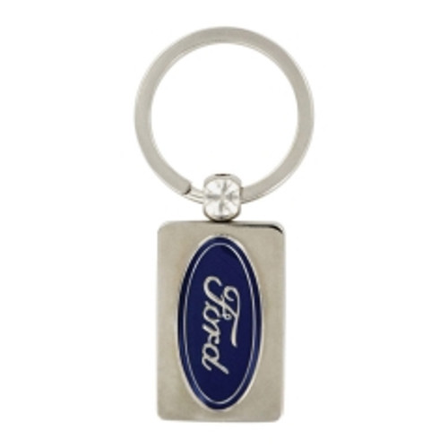 Hillman - 711593 - Ford Metal Blue Decorative Key Chain