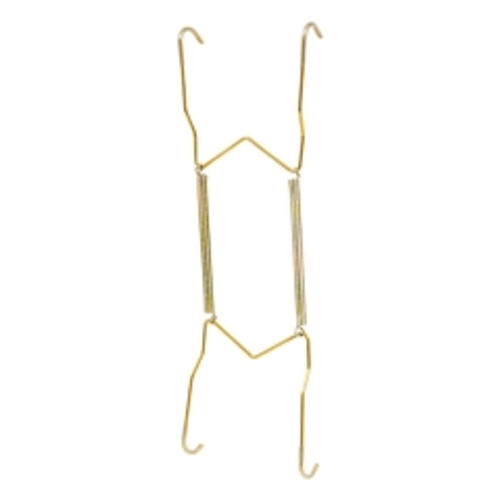 Hillman - 122049 - 11 in. Brass Plate Hanger