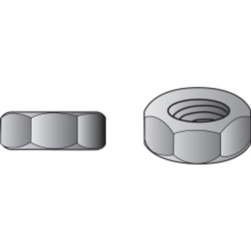 Hillman - 829304 - 3/8 in. Stainless Steel SAE Hex Nut - 100/Pack