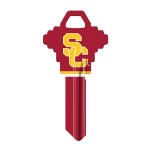 Hillman - 89251 - University of Southern California Painted Key House/Office Universal Key Blank Single sided