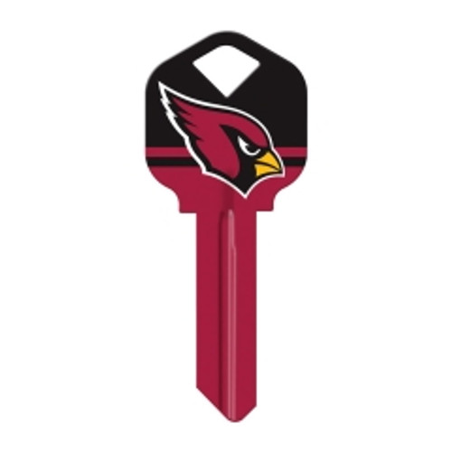 Hillman - 89170 - Arizona Cardinals Painted Key House/Office Universal Key Blank Single sided