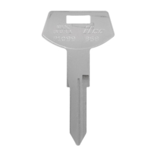 Hillman - 83394 - Automotive Key Blank B68 Double sided For GM