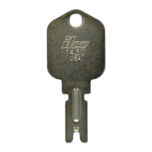 Hillman - 86495 - Traditional Key Forklift Key Blank Double sided