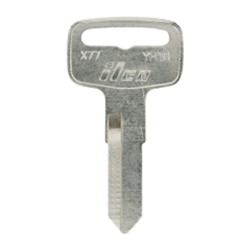 Hillman - 86383 - Traditional Key Motorcyle Universal Key Blank Double sided