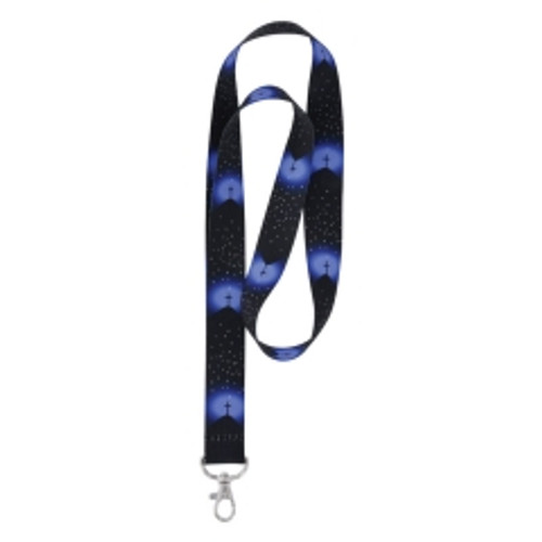 Hillman - 713153 - Polyester Blue Decorative Key Chain Lanyard