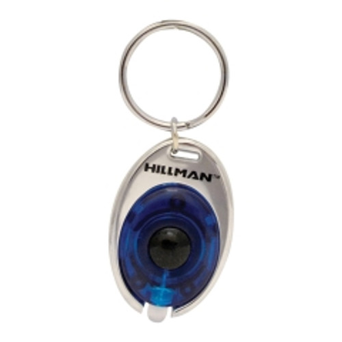 Hillman - 713170 - Metal Assorted Decorative Key Ring LED Light