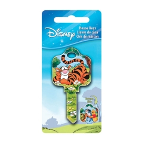 Hillman - 87653 - Disney Tigger Bounce House Key Blank 68 SC1 Single sided For Schlage Locks