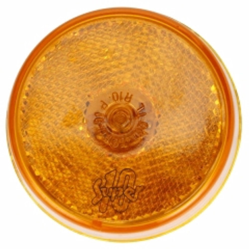 Trucklite - 10028Y - Super 10  Incandescent Yellow Round Marker Clearance Light