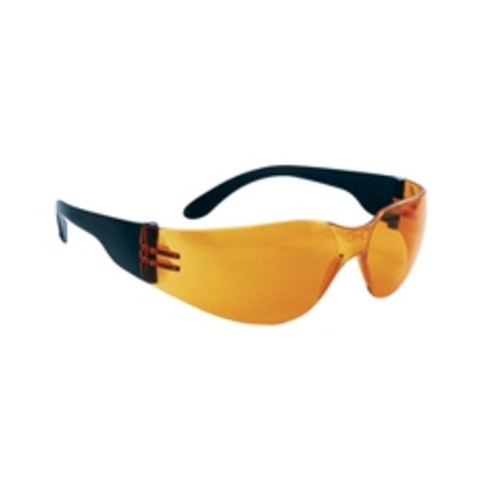 SAS Safety - 5342 - NSX Eyewear - Orange Lens, Black Temple w Polybag