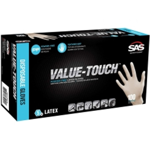 SAS Safety - 6591 - Value Touch Lightly Powdered NON-EXAM Glove, Small - 100/Pack
