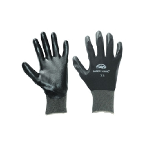 SAS Safety - 640-1907 - Pawz Nitrile Coated Palm Gloves - Small