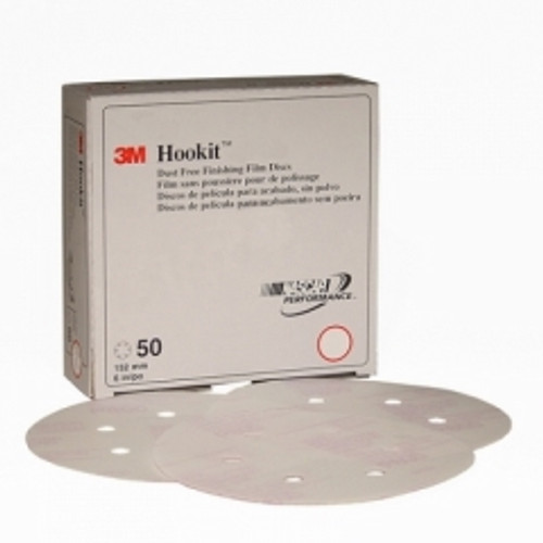 3M - 01071 - Hookit Finishing Film Disc D/F, 01071, 6 inch, P600