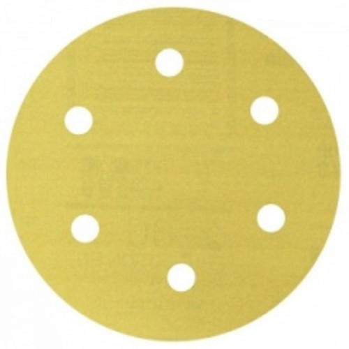 3M - 01383 - Stikit Gold Film Disc Roll D/F, 6 in, P80, 100 discs per roll