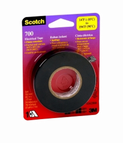 3M - 03429 - Scotch 700 Electrical Tape, 03429NA, 3/4 in x 66 ft - 70006934106