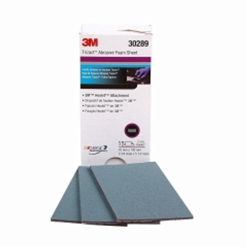 3M - 30289 - Trizact Hookit Foam Sheets, 2-3/4 in x 5-1/2 in, 5000, 15 sheets per box - 60455069843