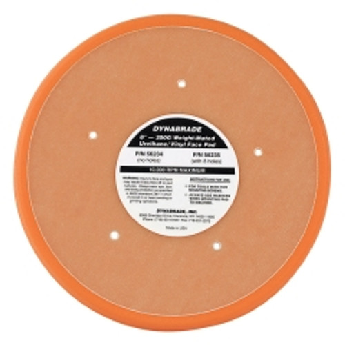 DYNABRADE - 56234 - 8" (203 mm) Dia. Non-Vacuum Disc Pad, Vinyl-Face