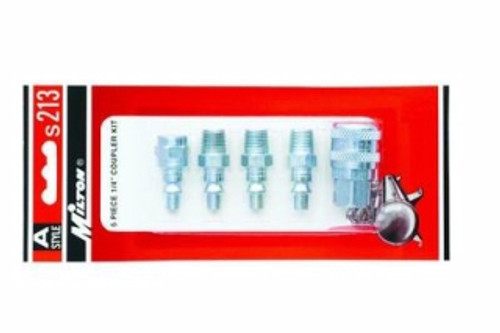 Milton - S213 - 5 Piece A-Style Coupler Kit