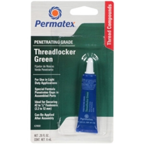 Permatex - 29000 - Penetrating Grade Threadlocker GREEN