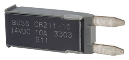 Bussmann - CB211-10 - ATM Footprint Circuit Breaker Type I - 10A