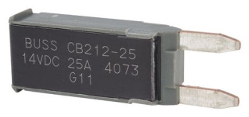 Bussmann - CB212-25 - ATM Footprint Circuit Breaker Type II - 25A