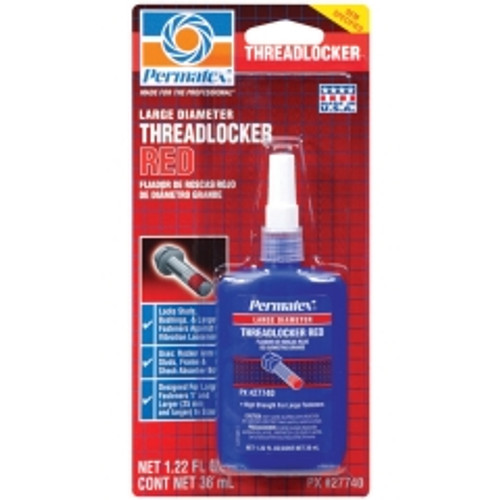 Permatex - 27740 - Large Diameter Threadlocker RED, 36 ml bottle